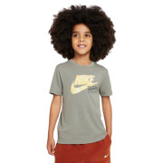 T-shirt de criança Nike Futura Micro Text