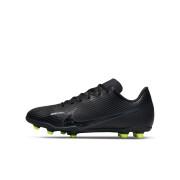 Sapatos de futebol para crianças Nike Mercurial Vapor 15 Club FG - Shadow Black Pack
