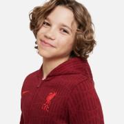 Casaco com capuz com fecho de correr para criança Liverpool FC 2022/23