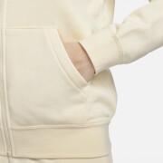 Sweatshirt capuz completo para mulheres Nike Club Fleece STD
