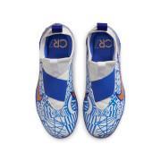 Sapatos de futebol para crianças Nike Zoom Mercurial Vapor 15 ACademy CR7 TF