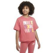 T-shirt de rapariga Nike Boxy Print
