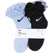 Conjunto de 6 pares de meias para raparigas Nike Ruffle