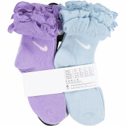 Conjunto de 6 pares de meias para raparigas Nike Ruffle